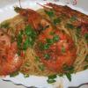 Spaghetti con i gamberi